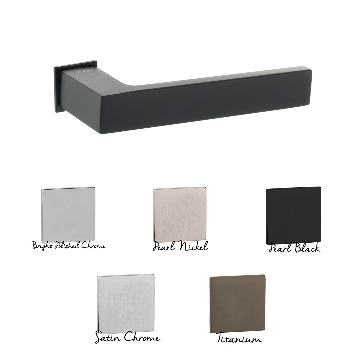 Concealed Square Rose Handles