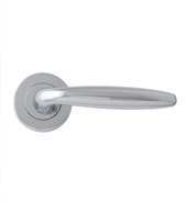 Designer Levers on Round Rose