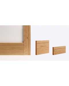 Internal Oak Architrave Pack Shaker Style Prefinished