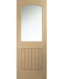 Internal Door Oak Sussex Glazed Front