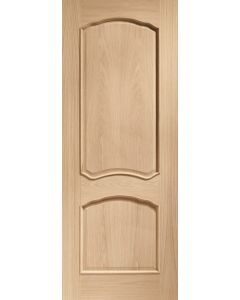 Internal Door Oak Louis with Raised Moulding Unfinished XL