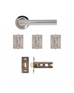 Deanta Ares Door Pack Latch Kit Polished Chrome Finish
