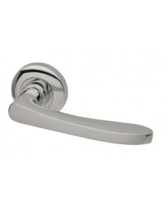 Internal Door Handle Atlantic E Series Polished Chrome on Round Rose