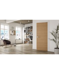 Augusta Prefinished Oak Internal Door