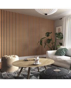 Acoustic Panelling Pre-Finished Oak PLUS