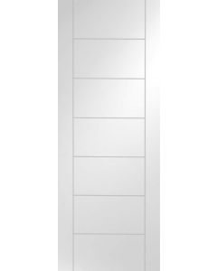 Internal Fire Door White primed Palermo