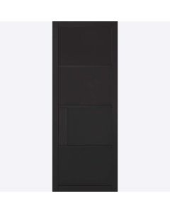 Internal Door Premium Primed Plus Black Chelsea 4 Panel