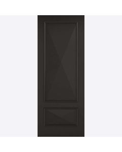Knightsbridge 2P Black Fire Door FD30