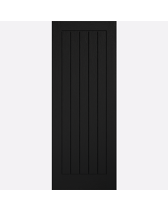 Mexicano LPD Pre-Finished Black Internal Fire Door 30 Minutes Fire Rating