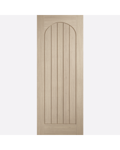 Mexicano LPD Arched Square Top Pre-Finished Internal Blonde Oak Door