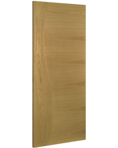 Deanta Internal Fire Door Oak Cadiz Prefinished angled