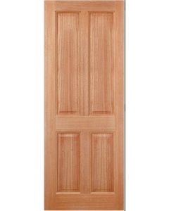 LPD Hardwood Colonial 4P M&T Untreated External Door