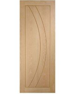 Salerno Pre-Finished Internal Oak Fire Door FD30