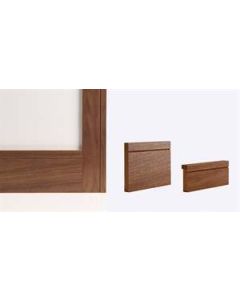 Deanta Internal Walnut Skirting Pack Shaker Style Prefinished Sold as packs of 4