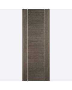Internal Door Chocolate Grey alcaraz pre finished Full image