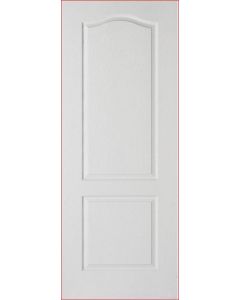 Internal Fire Door White Primed Textured Moulded Classical 2 Panel lpd