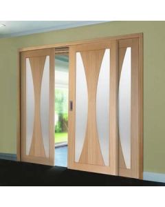 Internal Oak Easi Slide System FRAME ONLY