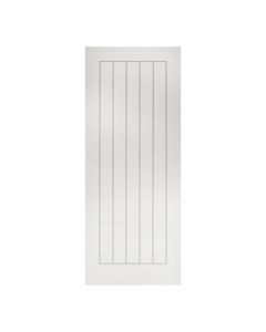 Deanta Ely White Primed 60 Minute Fire Door (FD60)