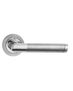 Internal Door Handle Aztec Lever on Round Rose FORTESSA