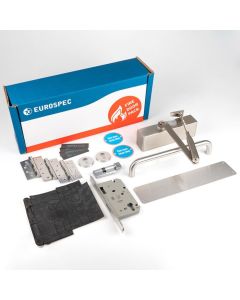 Commercial Fire Door Pack - Push/Pull DIN Lockable Carlisle Brass