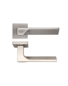 Deanta Athens Satin Nickel Handle on Square Rose Pack Contents: Handles x 2 