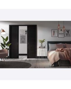 Internal DOUBLE Flusso Pocket Door System Pre Assembled LPD