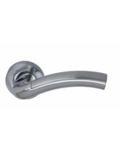 Internal Door Handle Geri on Round Rose