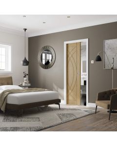 Sliding Door Flush Pull SATIN Round Pair