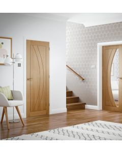 Internal Door Oak Salerno Pre Finished Lifestyle Image