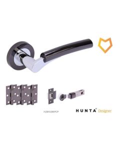 Internal Door Handle Pack Raida Lever on Rose BN-PCP
