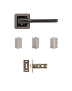 HADRIAN MATT SATIN BLACK HANDLE PACK