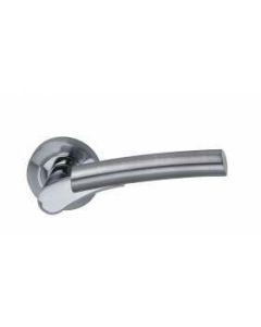Internal Door Handle Hettie Satin Chrome Polished Chrome