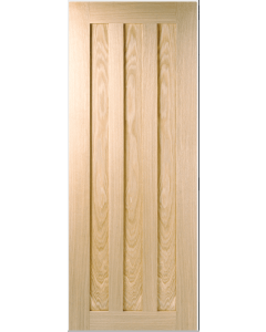 Internal Door Oak Idaho 3 Panel Prefinished