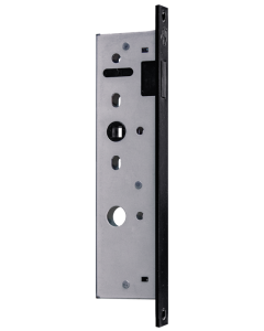 LPD Manhattan Privacy Magnetic Latch Range Matt Black 53mm backset
