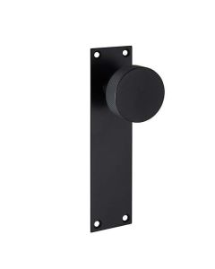 IRONMONGERY ZERMATT MATT BLACK HANDLE HARDWARE PACK