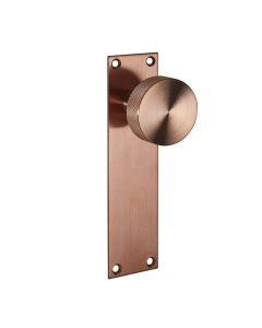 IRONMONGERY ZERMATT SATIN COPPER HANDLE HARDWARE PACK