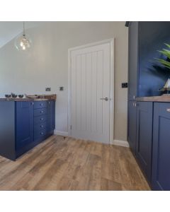 JB Kind Thames White primed Internal Door