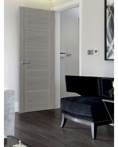 Tigris Laminate Light Grey Internal Fire Door