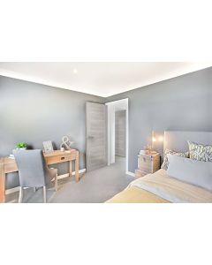 White Grey Forli Internal door Lifestyle Image