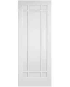 Internal Fire Door Solid White Primed Manhattan