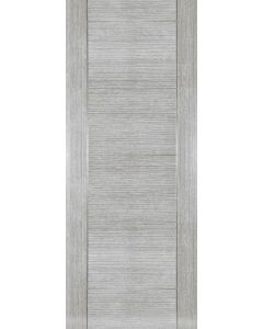 Deanta Montreal Light Grey Ash Pre Finished Internal Door Flat Image