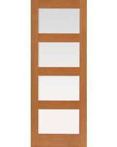 Internal Door Oak Nevis Glazed
