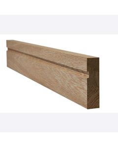 Internal Architrave Single Groove Oak Untreated