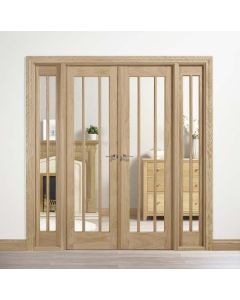 Lincoln Oak W6 Untreated Room Divider