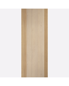 OAK MELBOURNE CLEAR GLAZED PRE FINISHED LPD DOORS 
