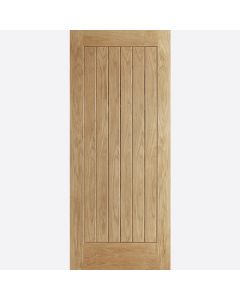 External Door Oak Norfolk Untreated by LPD Doors