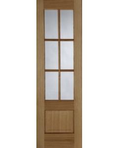 Internal Door Oak Hampstead Glazed Prefinished