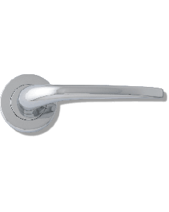 Door Handle Olympus Lever on Round Rose