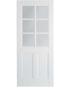 Internal Door Canterbury 2P/6L Solid White Primed