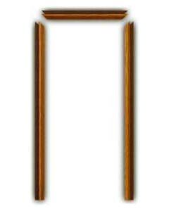 Internal Oak Veneered Architrave Set Ogee Profile